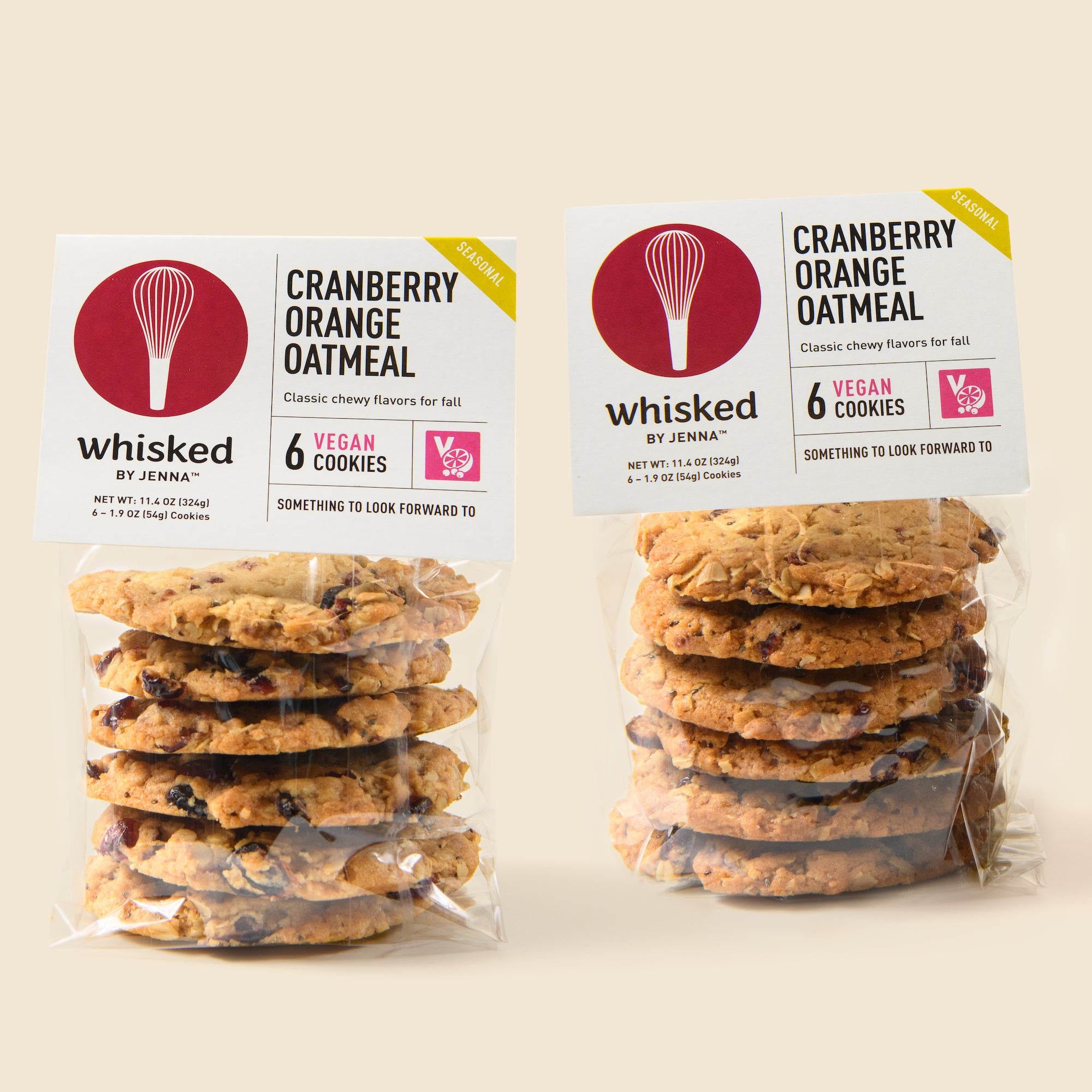 Order Vegan Oatmeal Chocolate Chip Cookies Online – Whisked by Jenna